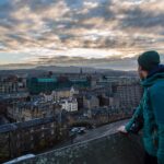 Vista desde el castillo de Edimburgo