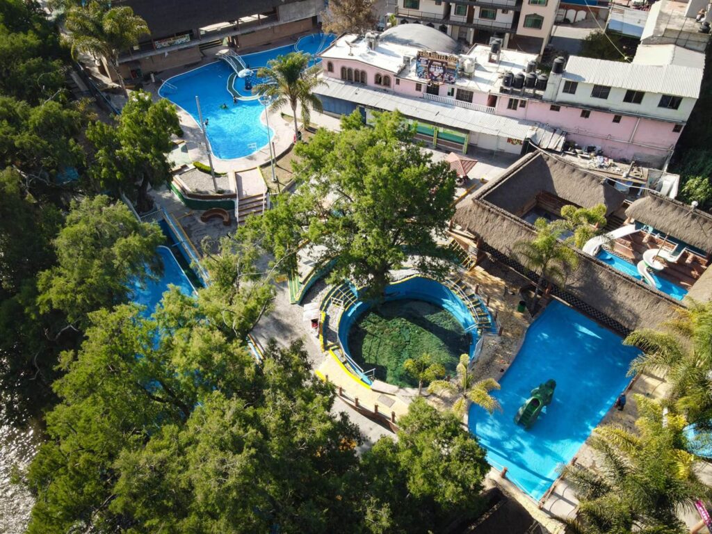 Balneario El Huemac en Hidalgo