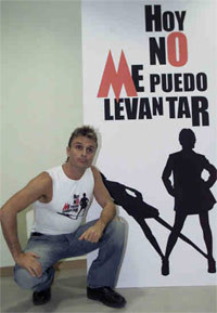 Nacho Cando, director y productor de 'Hoy no me puedo levantar'. / EFE